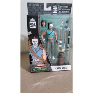 CASEY JONES Teenage Mutant Ninja Turtles BST AXN Collector Figure Rare